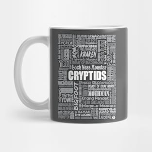 Cryptids in gray Mug